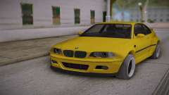 BMW E46 Yellow para GTA San Andreas