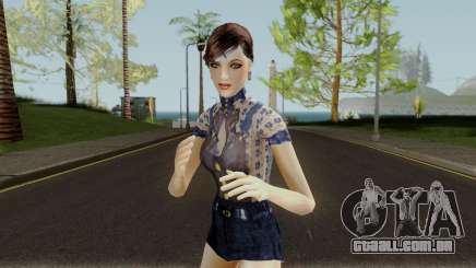 Jemma Country Denim Dress para GTA San Andreas