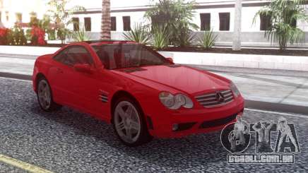 Mercedes-Benz SL65 AMG Red para GTA San Andreas