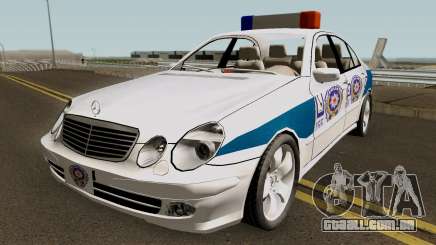 Mercedes Benz E500 Turkish Police Car San Fierro para GTA San Andreas