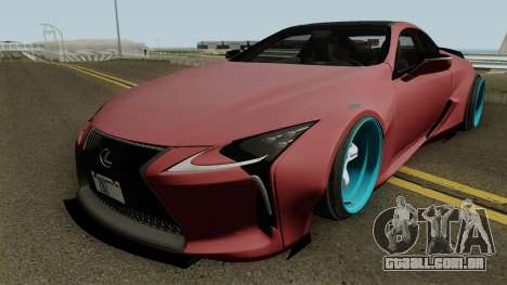 Lexus LC 500 Liberty Walk 2017 para GTA San Andreas