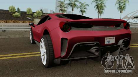 Ferrari 488 Pista 2019 para GTA San Andreas