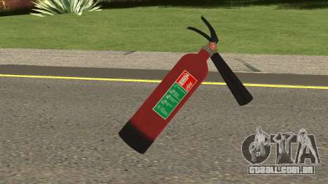 Fire Extinguisher HQ (With HD Original Icon) para GTA San Andreas