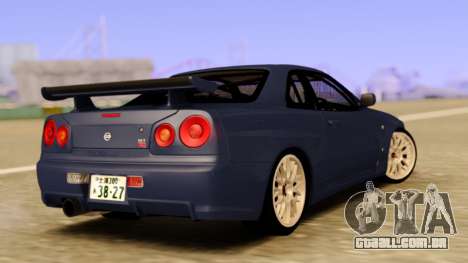 Nissan Skyline R34 GODZILLA para GTA San Andreas