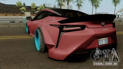 Lexus LC 500 Liberty Walk 2017 para GTA San Andreas