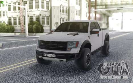 Ford Raptor para GTA San Andreas