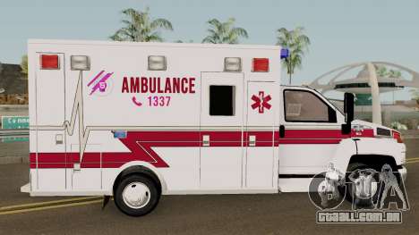 SAUR Ambulance para GTA San Andreas