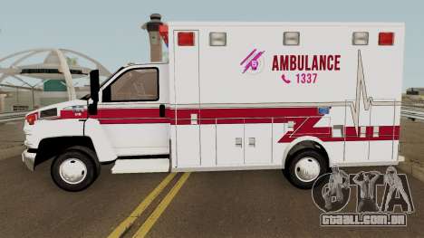 SAUR Ambulance para GTA San Andreas