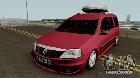 Dacia Logan MCV Facelift 2010 para GTA San Andreas