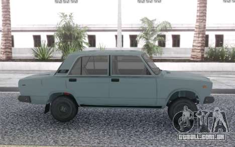 LADA 2107 Stock para GTA San Andreas