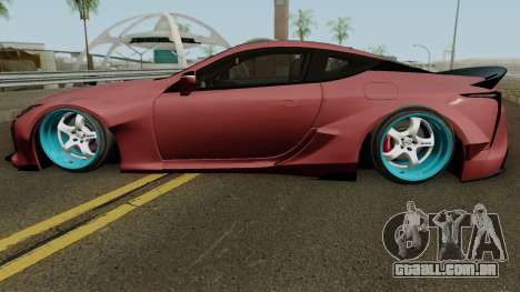 Lexus LC 500 Liberty Walk 2017 para GTA San Andreas