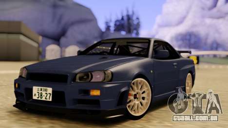 Nissan Skyline R34 GODZILLA para GTA San Andreas