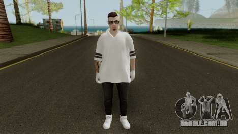 Skin GTA V Online (Normalmap) 3 para GTA San Andreas