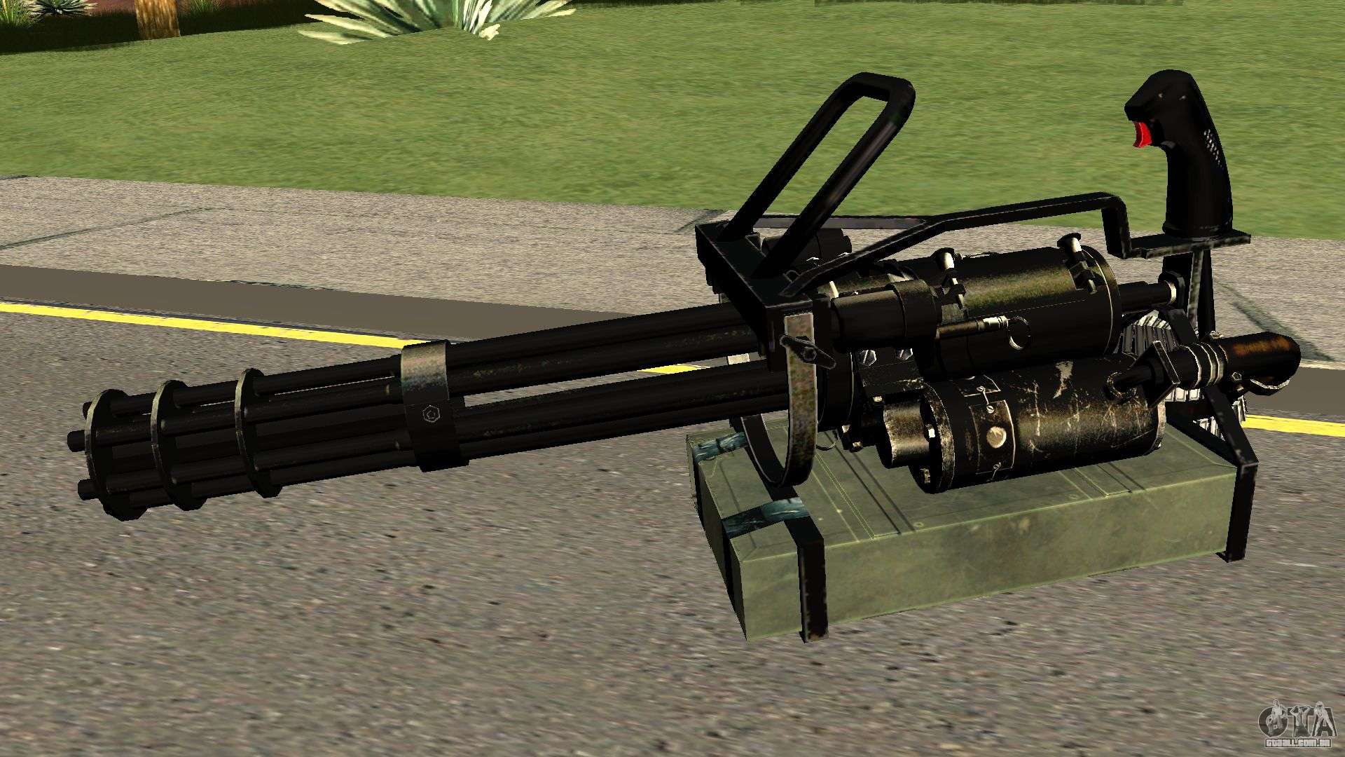 Minigun GTA San Andreas Armas
