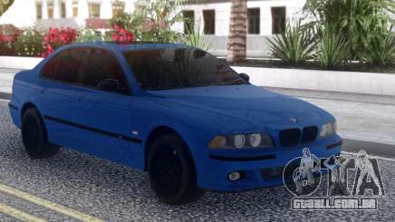 BMW M5 E39 Blue Sedan para GTA San Andreas