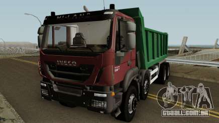 Iveco Trakker Dumper 8x4 para GTA San Andreas