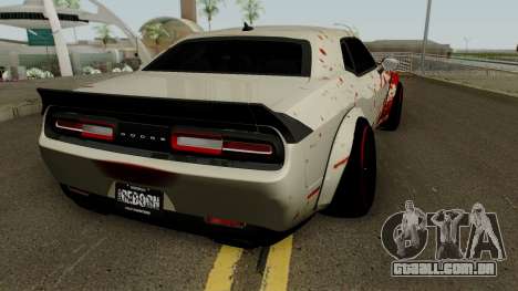 Dodge Hellcat Blood para GTA San Andreas