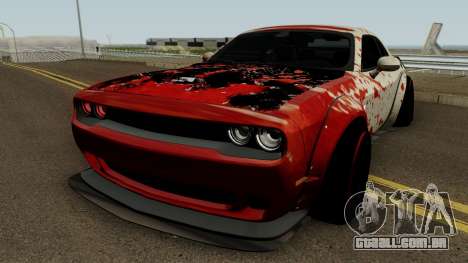 Dodge Hellcat Blood para GTA San Andreas