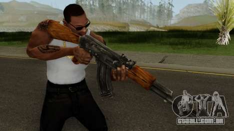 Uncharted Drakes Fortune AK-47 para GTA San Andreas