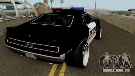 AMC Javelin AMX 401 Police LVPD 1971 V2 para GTA San Andreas