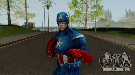 FF Avengers Captain America para GTA San Andreas