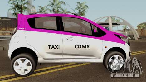 Chevrolet Spark TAXI CDMX para GTA San Andreas