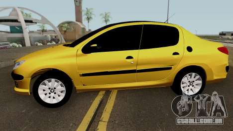 Peugeot 206 Sandogdar SD para GTA San Andreas