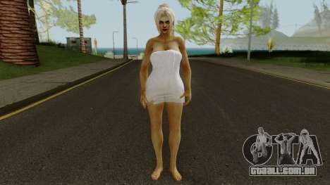 Rachael DoA Bath Towel para GTA San Andreas