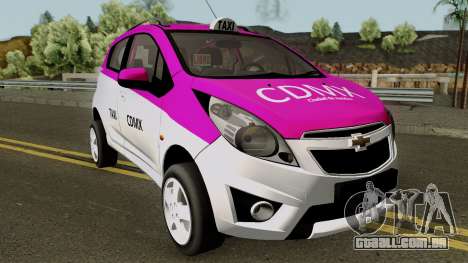 Chevrolet Spark TAXI CDMX para GTA San Andreas