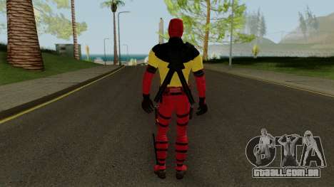 Deadpool With X-Men Shirt From Deadpool 2 para GTA San Andreas