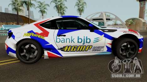 Subaru BR2Z HGMP Racing Team para GTA San Andreas