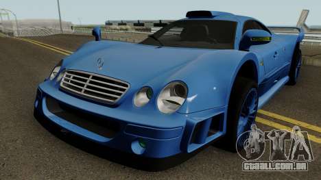 Mercedes Benz CLK GTR (C208) 1998 para GTA San Andreas