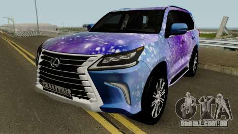 Lexus LX 570 para GTA San Andreas