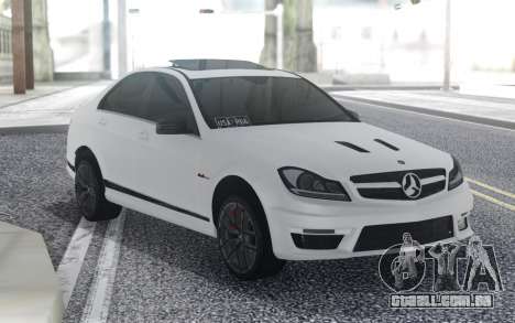 Mercedes-Benz C63 AMG para GTA San Andreas