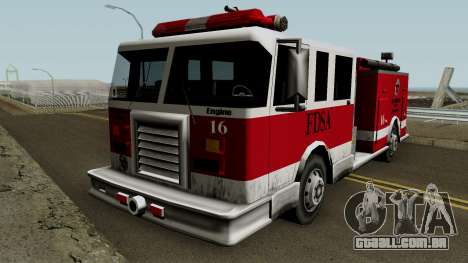 FireTruck IVF para GTA San Andreas