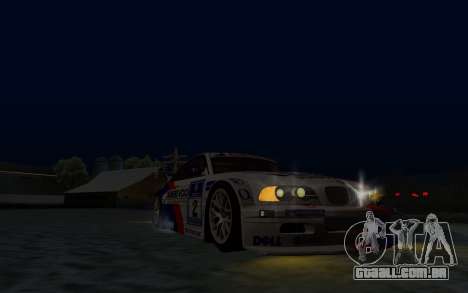 BMW M3 GTR para GTA San Andreas
