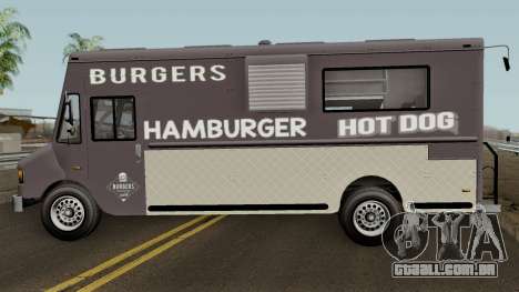 Brute Burger Van GTA V IVF para GTA San Andreas
