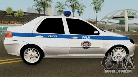Fiat Albea Turkish Police UnBug para GTA San Andreas