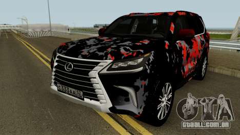 Lexus LX 570 para GTA San Andreas