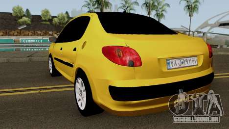 Peugeot 206 Sandogdar SD para GTA San Andreas