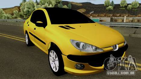 Peugeot 206 Sandogdar SD para GTA San Andreas