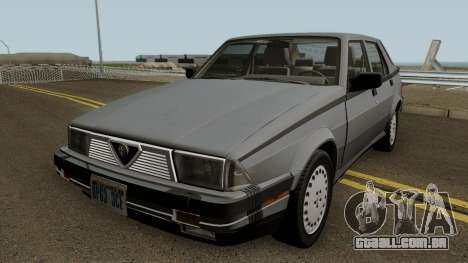 Alfa Romeo Milano 3.0 V6 1987 (US-Spec) para GTA San Andreas