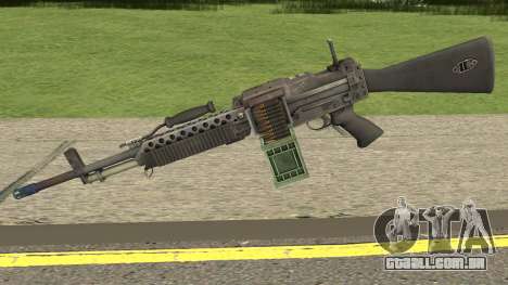 Bad Company 2 Vietnam Stoner 63A para GTA San Andreas