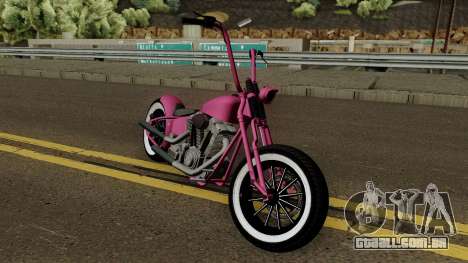 Western Motorcycle Zombie Bobber GTA V para GTA San Andreas