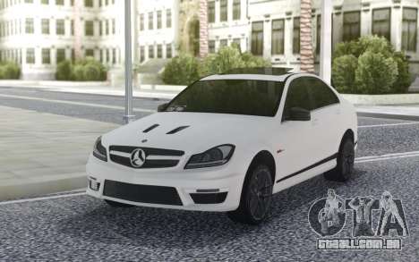 Mercedes-Benz C63 AMG para GTA San Andreas