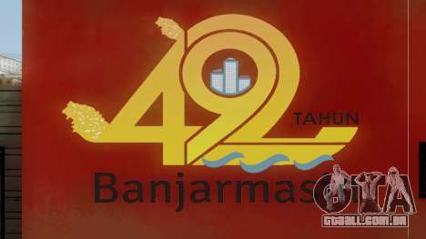 492 Anniversary Of Banjarmasin City Wall para GTA San Andreas