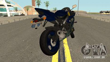 Yamaha YZF R6 2016 para GTA San Andreas