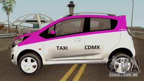 Chevrolet Spark TAXI CDMX para GTA San Andreas