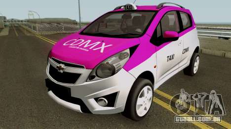 Chevrolet Spark TAXI CDMX para GTA San Andreas