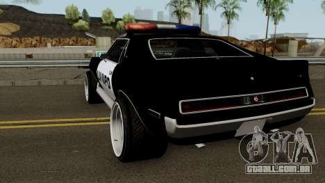 AMC Javelin AMX 401 Police LVPD 1971 V2 para GTA San Andreas